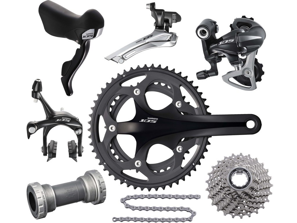 Shimano 105 5700 10 Speed Groupset (Black Edition) – SOLD OUT